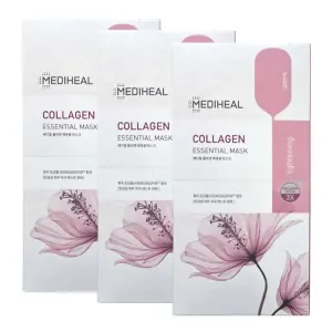 MEDIHEAL MEIDIHUIER Коллагеновые маски с яичным белком для лица для осветления, подтяжки и увлажнения 10 шт/10 шт*3/10 шт*5