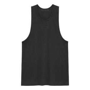 Футболка ss24 tank top 'black' Fear Of God Essentials, черный