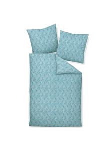 Постельное белье Tango 20149 в цвете стерлинг-синее Janine, 135 x 200 + 80 x 80 см