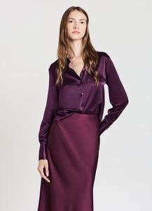 Блуза Calliope CROP SIMIL, Prugna/Purple