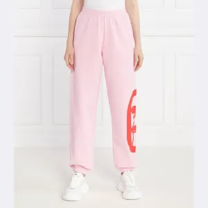 Спортивные брюки классического кроя с логотипом kl Karl Lagerfeld, розовый