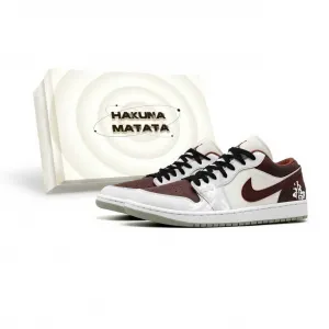 Jordan Air 1 Blessing Cloud Journey Box Included Spring Festival Vintage баскетбольные кроссовки мужские Gray Red