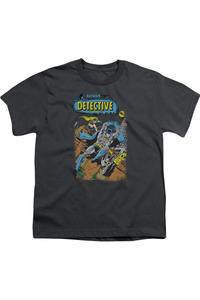 Футболка с коротким рукавом для детей Batman Detective #487 Gildan, Charcoal