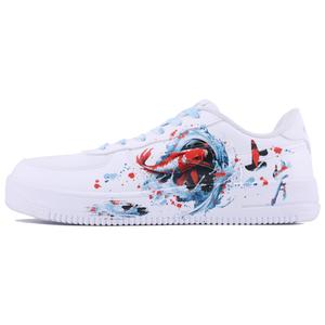 Erke Износостойкие дышащие низкие кроссовки для скейтбординга, мужские, белые