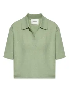 Футболка с воротником поло Lisa Yang, зеленый