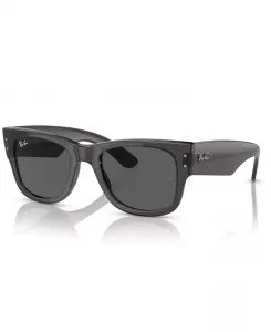 Унисекс солнцезащитные очки MEGA Wayfarer, RB0840S Ray-Ban, черный