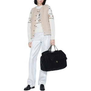 CHANEL Женская бежевая жилетка