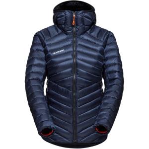 Пуховик Broad Peak женский MAMMUT, синий/черный