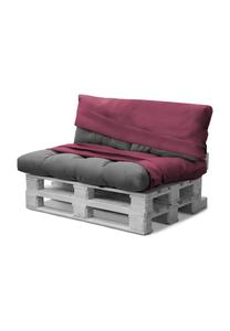 Наматрасник водонепроницаемый Aspero Marsala, 120x50 см, красный