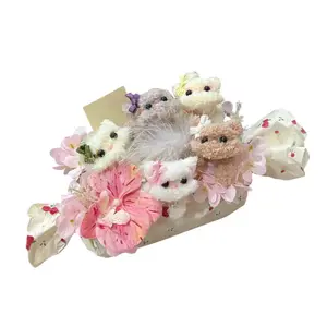 Креативная твисти-стик ультра милая кукла щенок букет кукол CHUNTUSHU