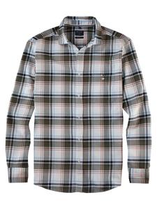 Рубашка на пуговицах классического кроя OLYMP, белый