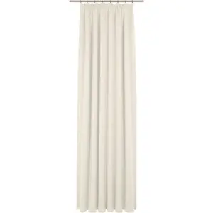 Штора Newbury с присборенной лентой, 1 шт. Wirth, кремовый