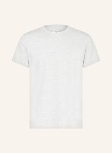 Хлопковая пижамная рубашка Skims Skims, серый