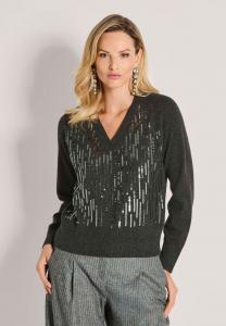 Джемпер MADELEINE Jumper, Lead Grey Silver/Grey