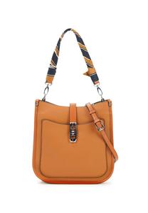 Сумка через плечо JAVANA в неподвластном времени дизайне HARPA, цвет Hmj Cognac