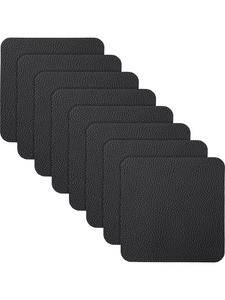 Erwin Müller Набор из 8 подставок под стаканы Lagoa черного цвета