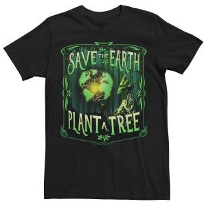 Мужская футболка Groot Save The Earth Plant A Tree с изображением Дня Земли Marvel