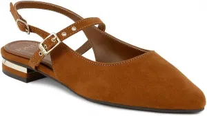 Женские балетки с ремешком сзади Jones New York - классические туфли с заостренным носком, задними ремешками и низким каблуком