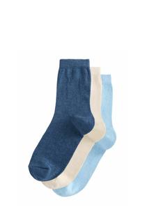 Носки Next ANKLE 3 PACK, Blue Cream/Blue