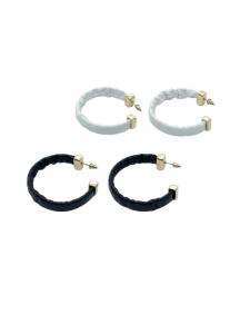 KOROSHI Серьги Creolen-Set mit Hauteffekt in bunt