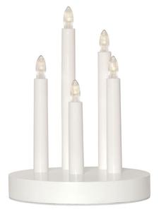 STAR Trading Светодиодный оконный светильник "Дорис" белого цвета - (В)24 x Ø 17,5 см