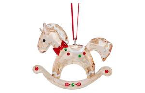 Праздничное украшение для рабочего стола Swarovski, коричневый