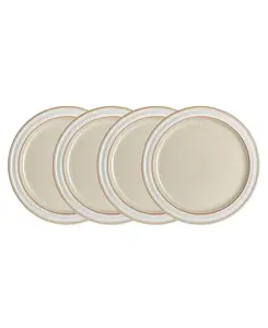 Маленькие тарелки Heritage atrium, набор из 4 шт. Denby, white