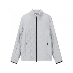 Пуховики мужские light gray HUGO BOSS, светло-серый