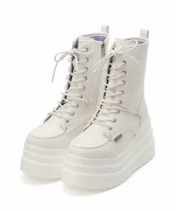Ботинки на платформе Yosuke Usa, цвет White