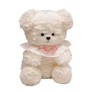 Плюшевая кукла Bib Animal Collection Adorable Animal Dolls высотой 25см/35см/50см Brangdy, белый
