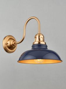 Настенный светильник Millhouse John Lewis, Blue