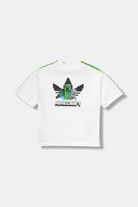 Детская хлопковая футболка Adidas Originals, белый