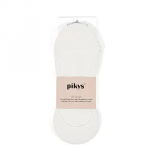 Носки 2 шт Pikys Fantasy ribbed with silicone no show, бежевый