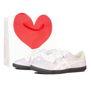 Onitsuka Tiger Дышащие низкие скейтборд кроссовки unisex белый фиолетовый