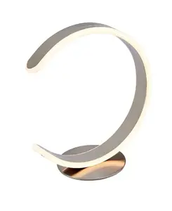 Настольная лампа Luma Lite Source, silver