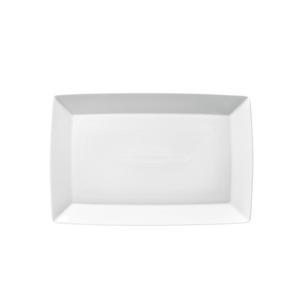 Лофт Белый/Тренд Азия Белая тарелка/тарелка квадратная 18,5х13,5 см Thomas, белый