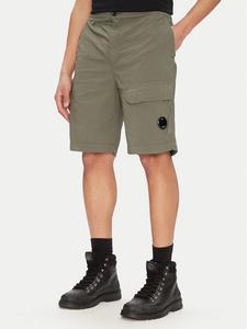 Шорты свободного кроя из ткани 18CMBE172A006439G C.P. Company, серый