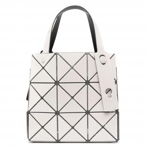 ISSEY MIYAKE Миниатюрная женская сумка из ПВХ экрю