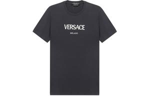 VERSACE Футболка мужская темно-синяя