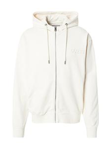 Худи с капюшоном на молнии GUESS DAVIS, White
