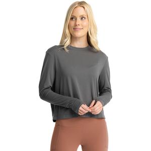 Женская рубашка с длинными рукавами Elevate Free Fly, Smoke