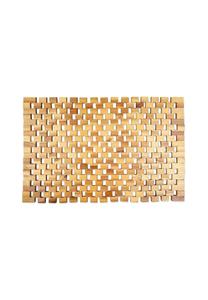 Коврик для ванной из акации, деревянный коврик для душа WohnDirect, цвет Natur Gesamt Breite