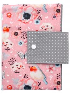 Land-Juwelen Сумка для подгузников 'Vogel' в цвете Rose