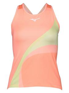Mizuno Функциональная футболка оранжевого, желтого и розового цвета