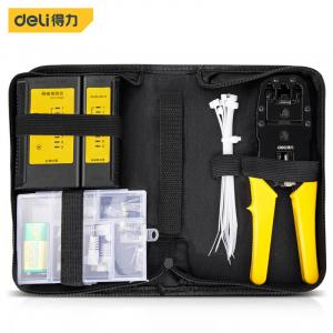 Deli DL380006 Набор тканевых сумок для сетевых кабельных зажимов, набор из 6 предметов