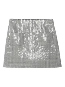 Юбка мини Jaime с пайетками Zadig&Voltaire, черный