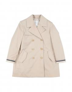 Плащ для девочек Eleventy, бежевый