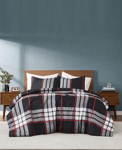 Комплект постельного белья Danbury Plaid из 2 предметов, размер Twin/Twin XL Truly Soft, Black