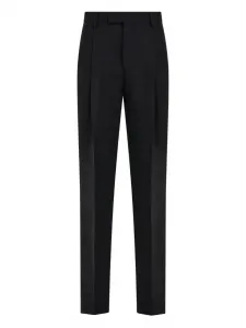 Брюки прямого кроя Ferragamo, черный