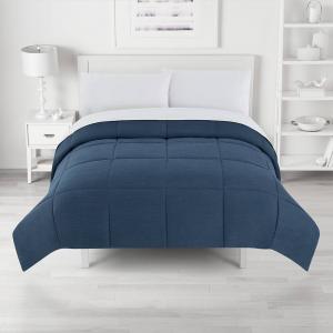 Двустороннее одеяло The Big One Down-Alternative, цвет Navy Heather